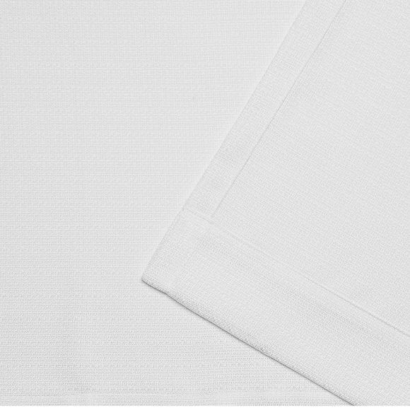 New Indoor/outdoor curtains. 2 panels 54x108 ea. Aztec white color - Picture 5 of 7